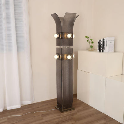Palm Tree Floor Lamp Dia 17.7″ x H 66.9″ / Dia 45cm x H 170cm / Smoke Gray / US Plug Floor lamp