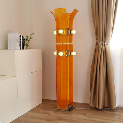 Palm Tree Floor Lamp Dia 17.7″ x H 66.9″ / Dia 45cm x H 170cm / Orange / US Plug Floor lamp