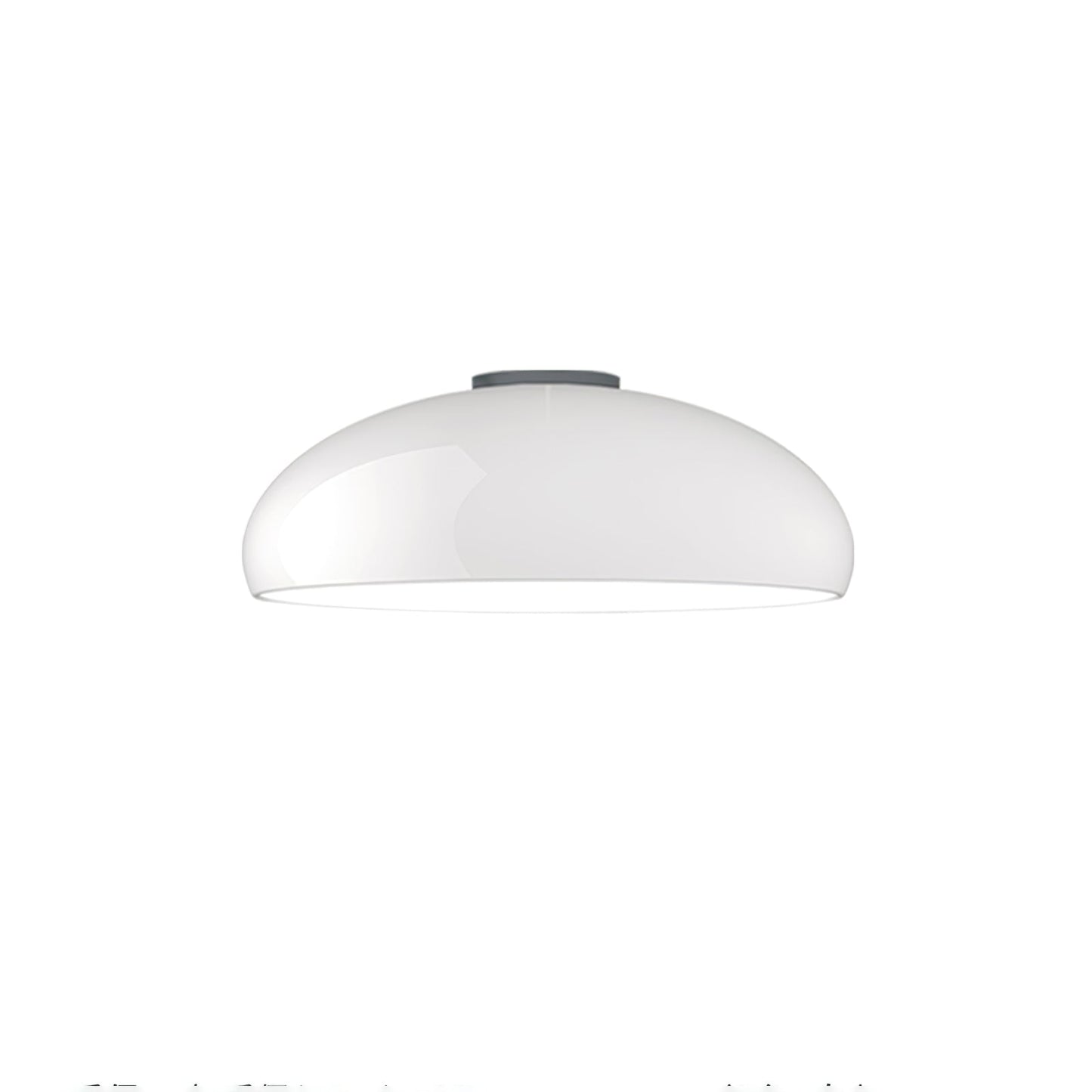 Pangen Ceiling Lamp Dia 23.6″ x H 7.9″ / Dia 60cm x H 20cm / White Ceiling lamp
