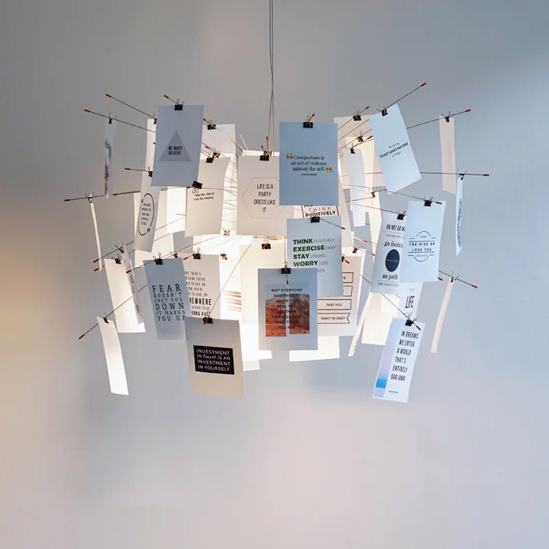 Paper Chandelier Chandelier