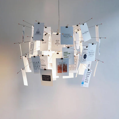 Paper Chandelier Chandelier