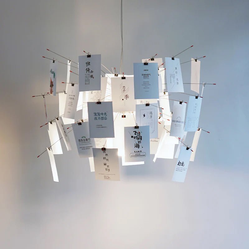 Paper Chandelier Chandelier