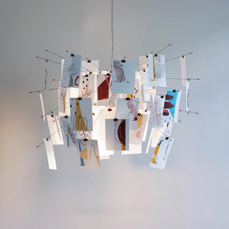 Paper Chandelier Chandelier