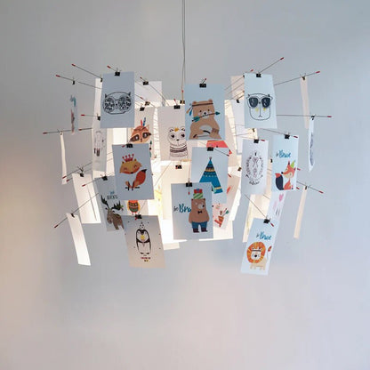 Paper Chandelier Chandelier