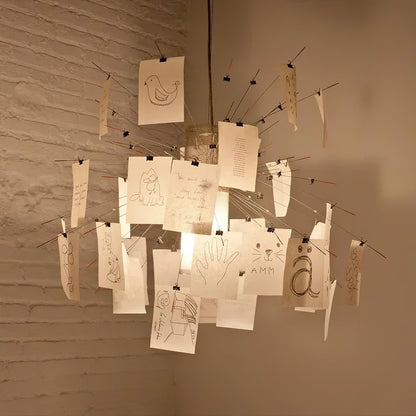 Paper Chandelier Chandelier