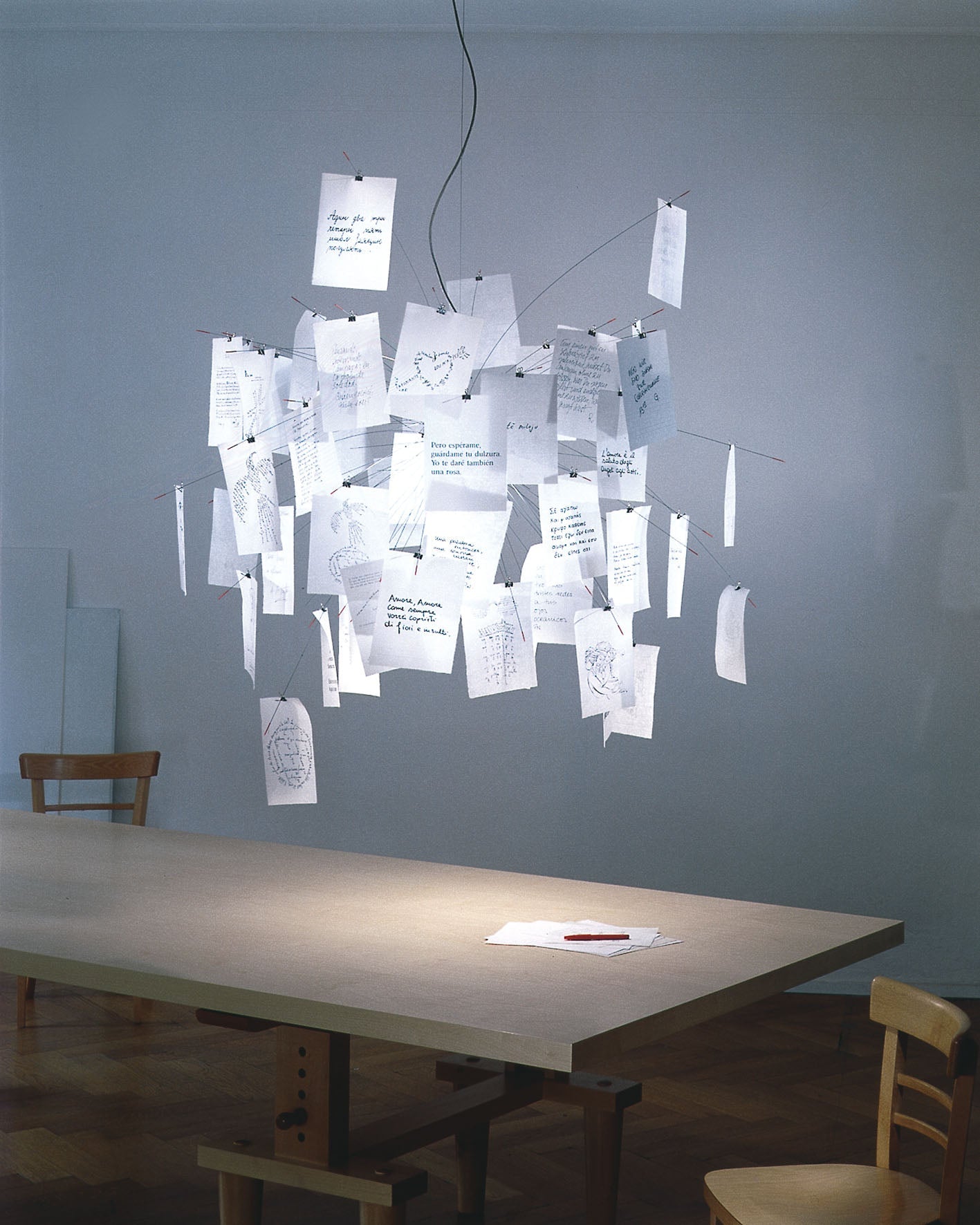 Paper Chandelier Chandelier