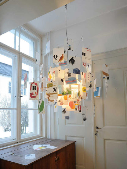 Paper Chandelier Chandelier