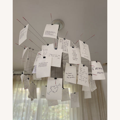 Paper Chandelier Chandelier