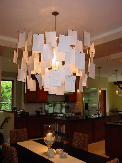 Paper Chandelier Chandelier