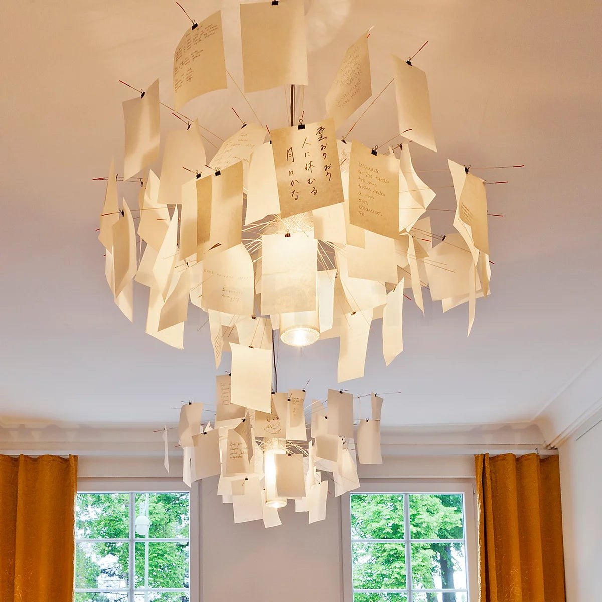 Paper Chandelier Chandelier