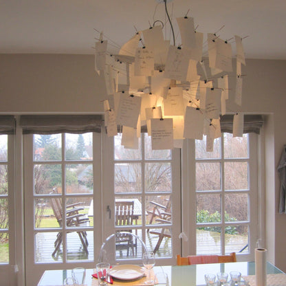 Paper Chandelier Chandelier