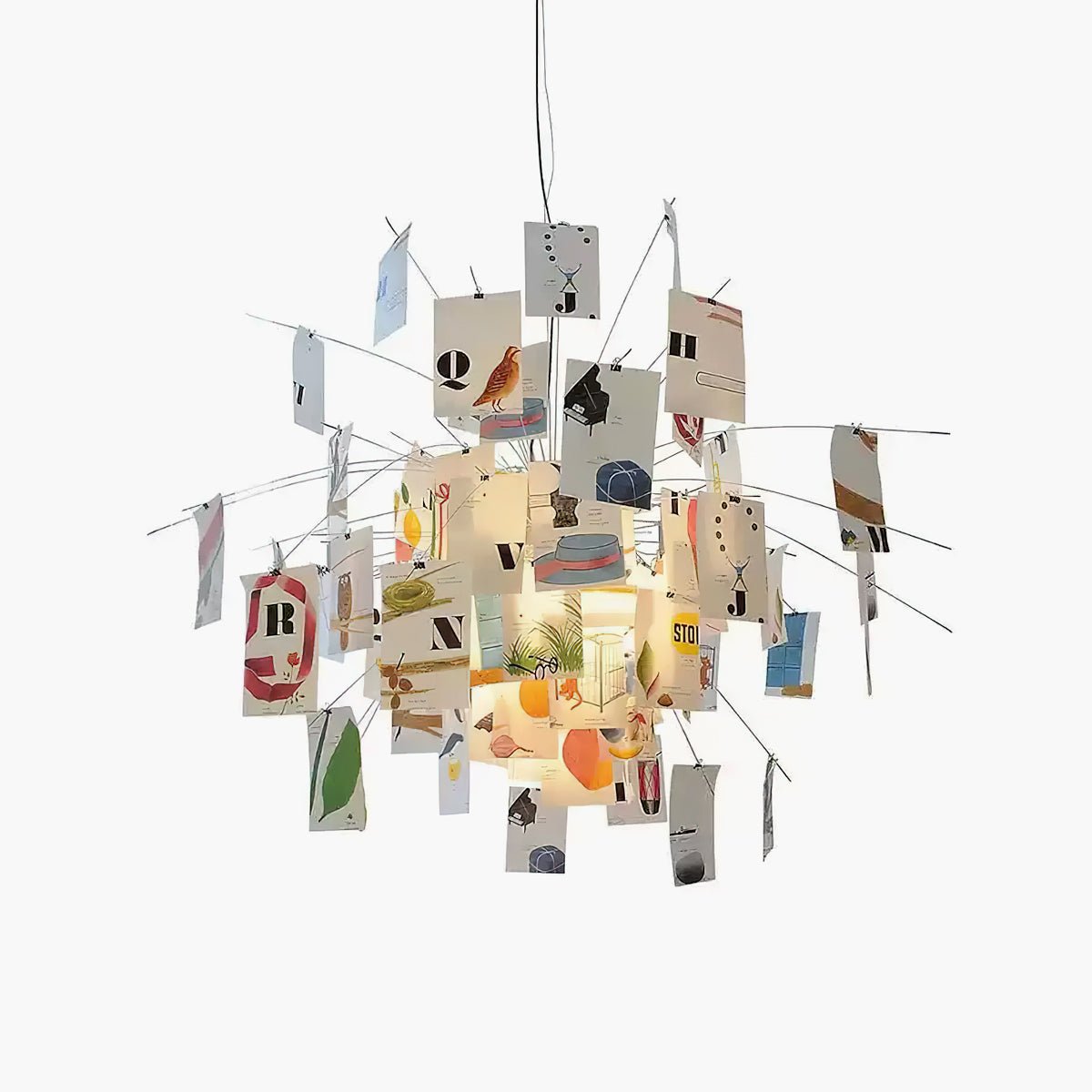 Paper Chandelier Chandelier