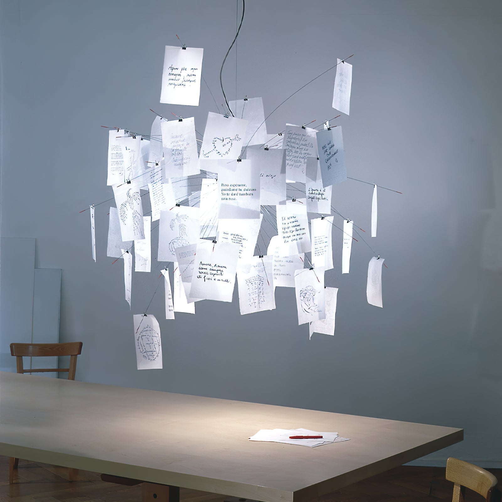 Paper Chandelier Chandelier