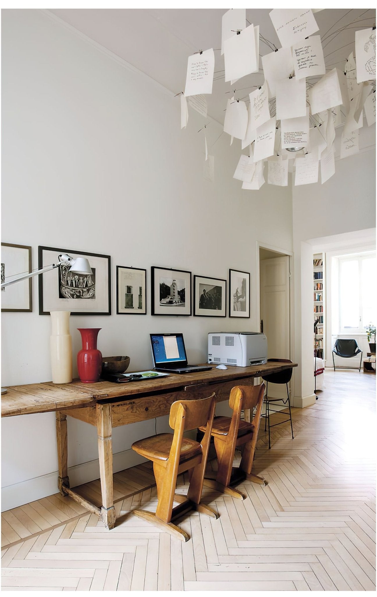 Paper Chandelier Chandelier