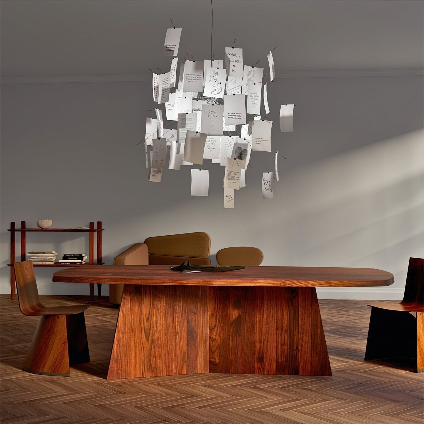 Paper Chandelier Chandelier