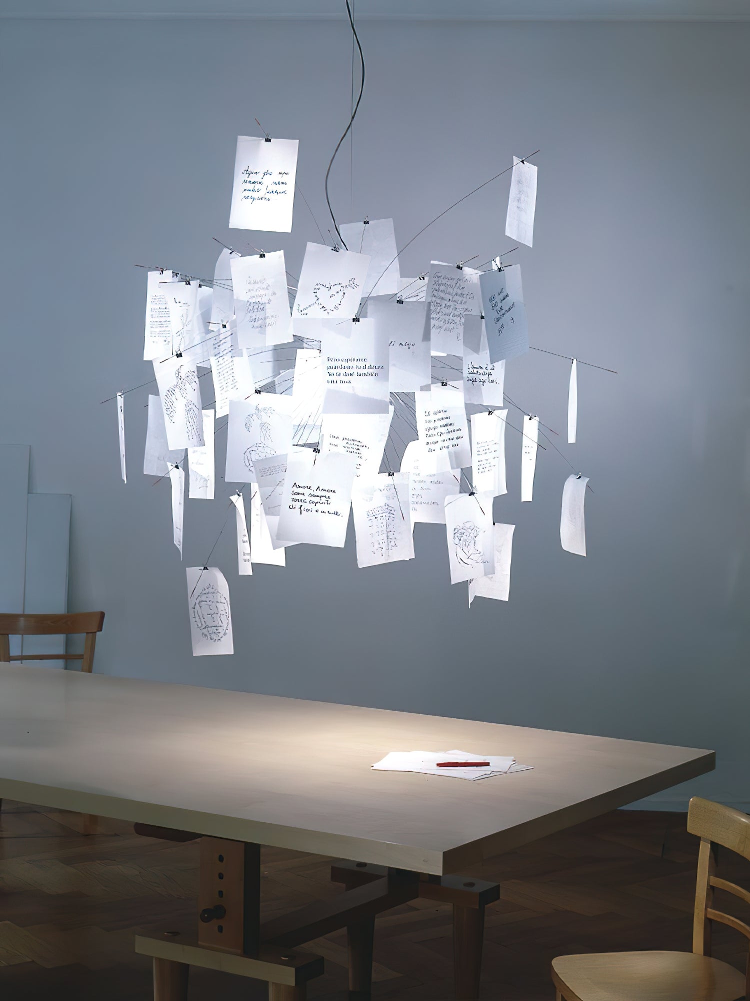 Paper Chandelier Chandelier