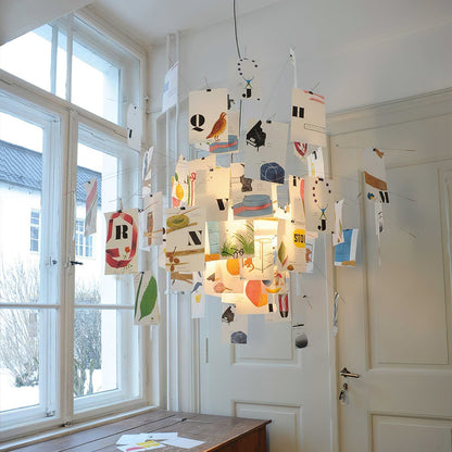 Paper Chandelier Chandelier