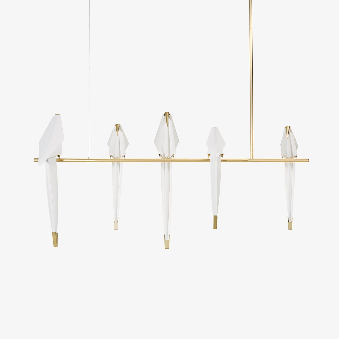 Paper Crane Bird LED Chandelier Chandelier