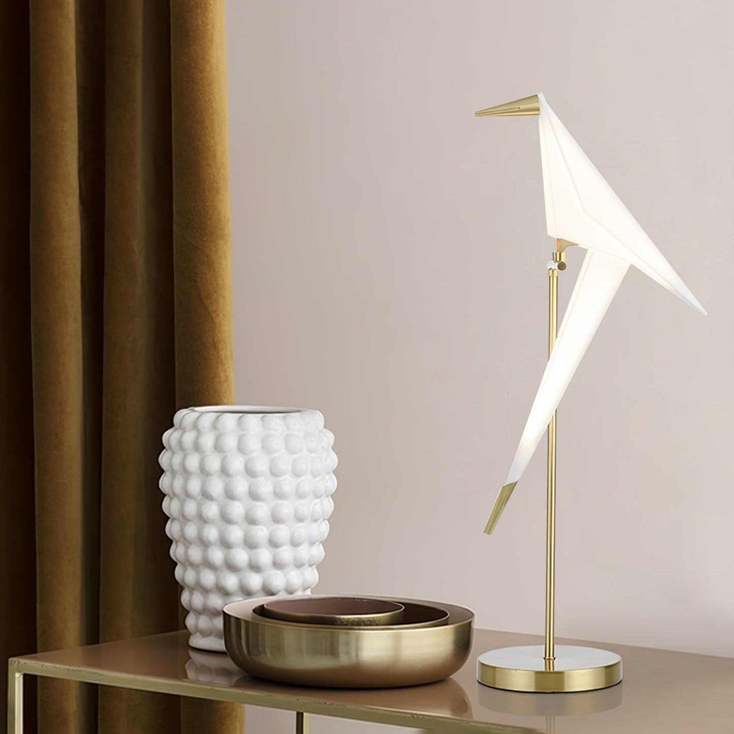Paper Crane Bird Table lamp Table lamp