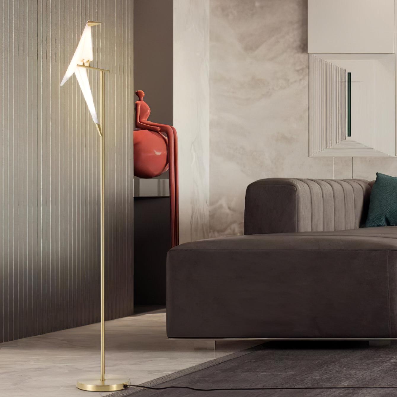 Paper Crane Bird Floor Lamp Floor lamp