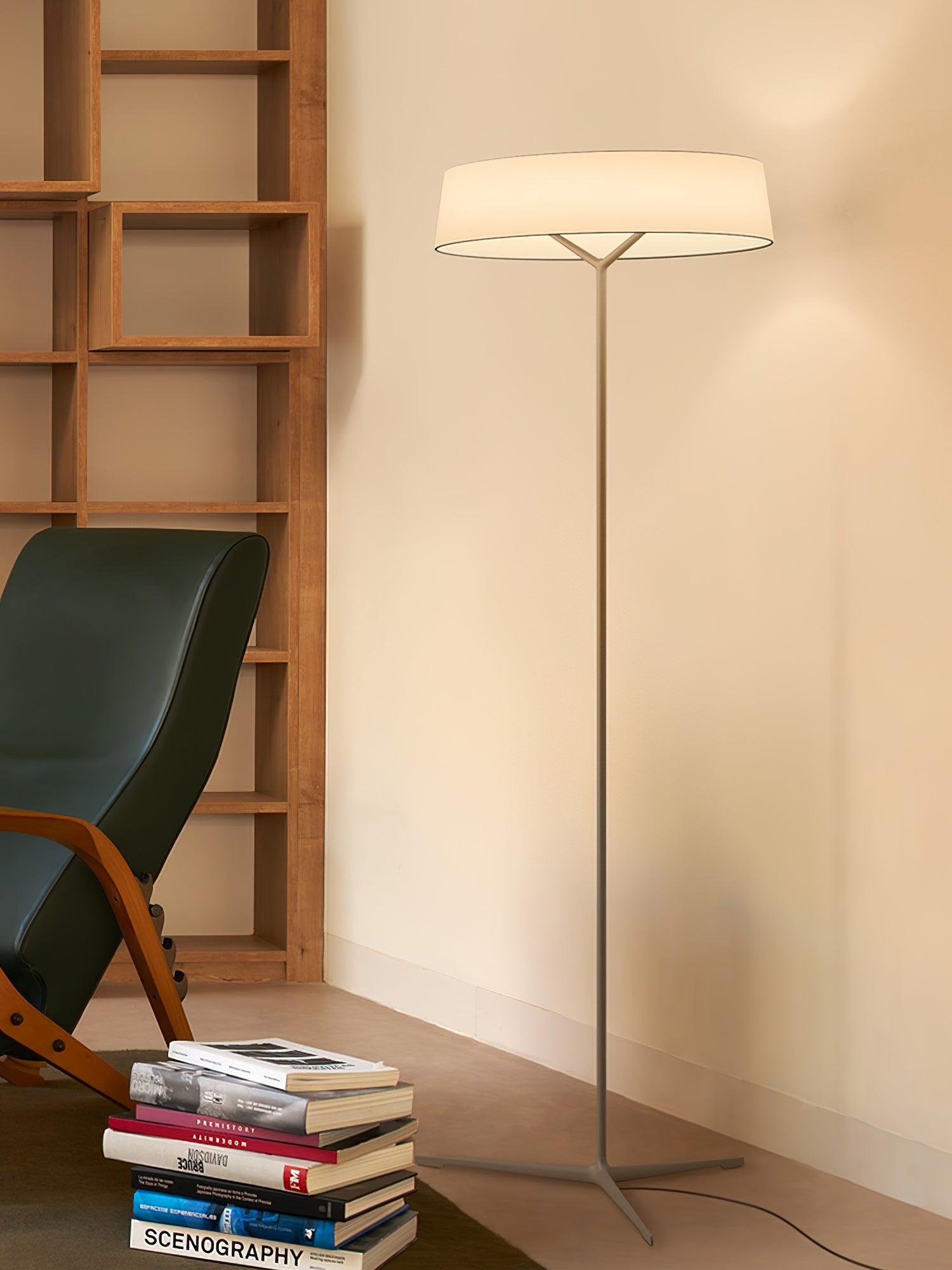 Paper Glow Circular Floor Lamp Floor lamp
