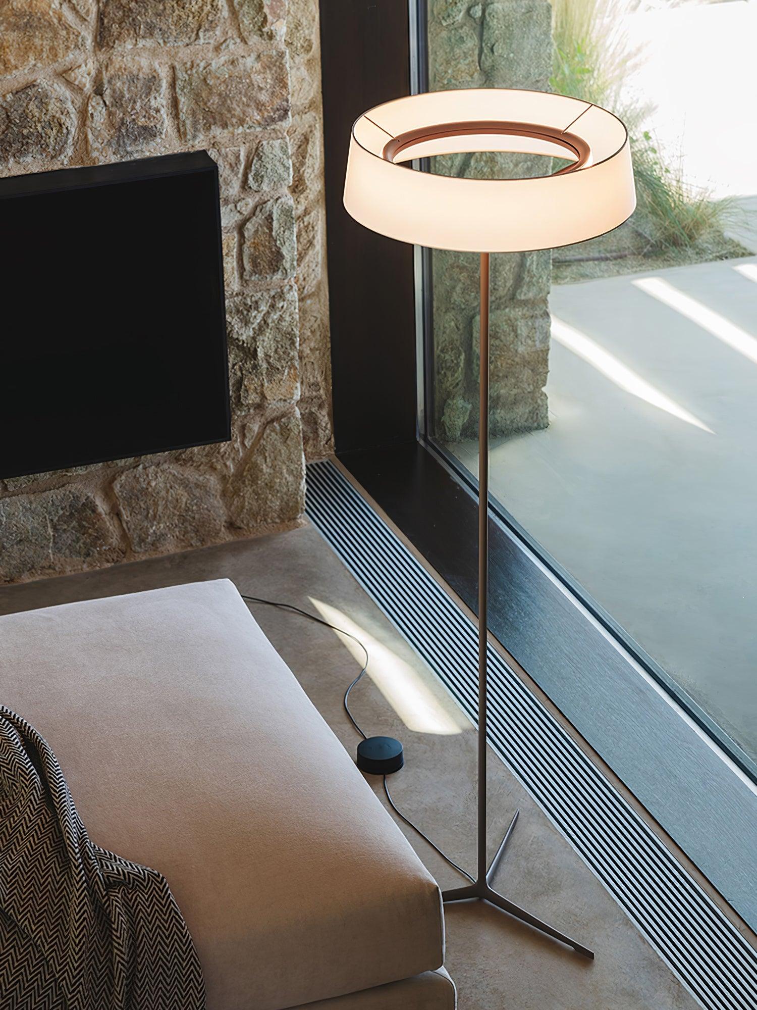 Paper Glow Circular Floor Lamp Floor lamp