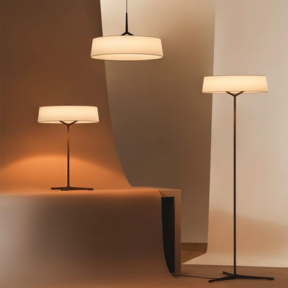 Paper Glow Circular Floor Lamp Floor lamp