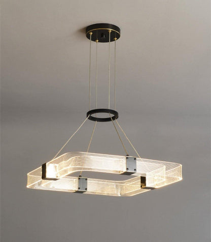 Parallel LED Chandelier Chandelier