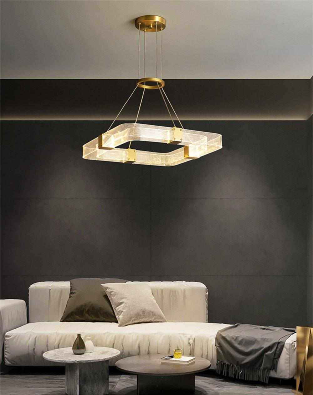 Parallel LED Chandelier Chandelier