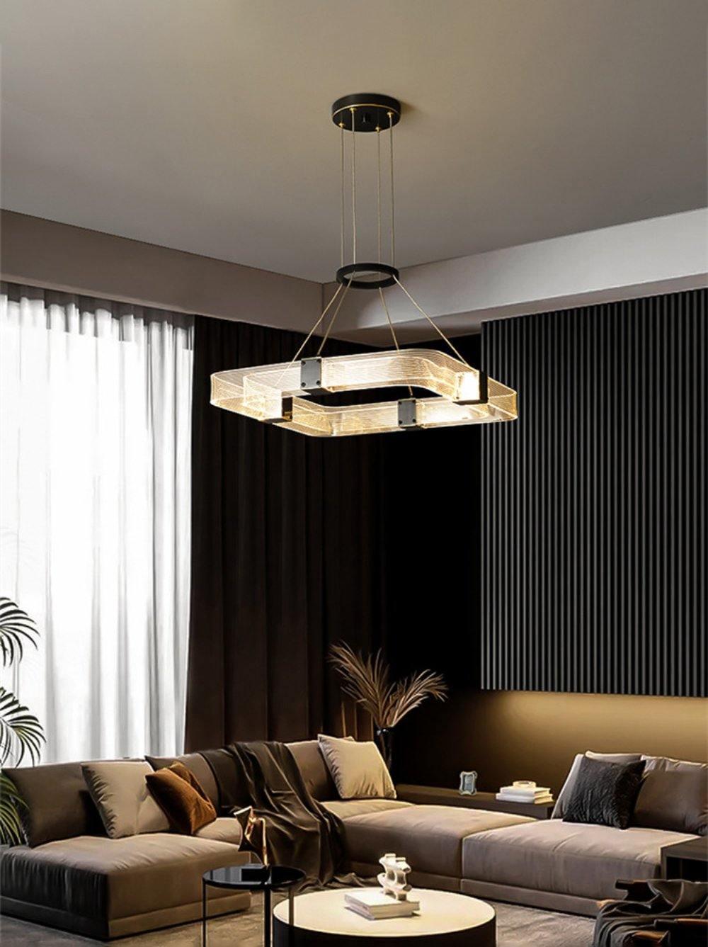 Parallel LED Chandelier Chandelier