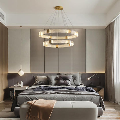 Parallel LED Chandelier Chandelier