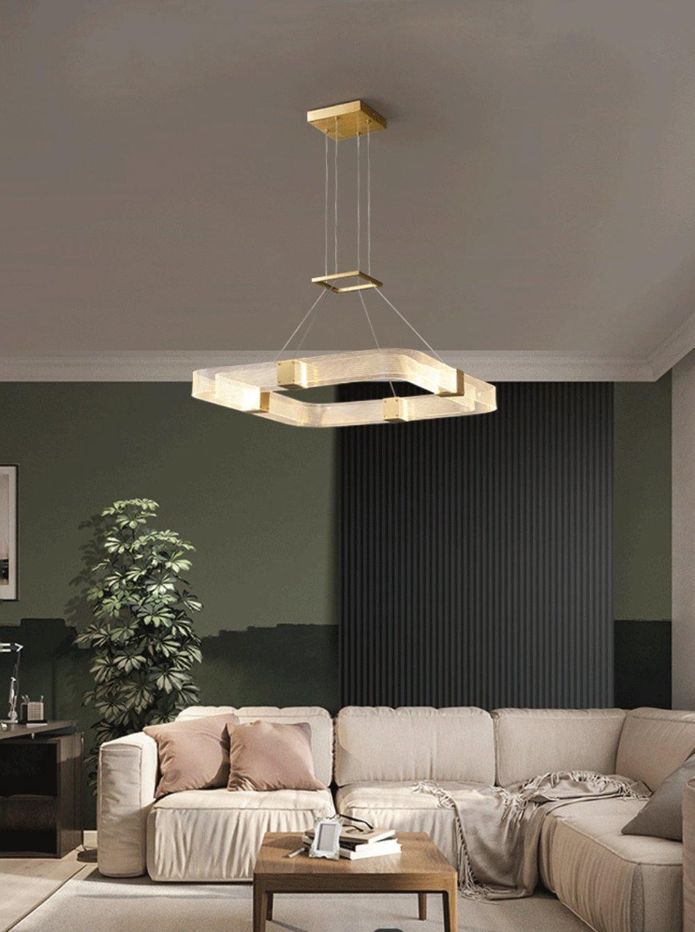 Parallel LED Chandelier Chandelier