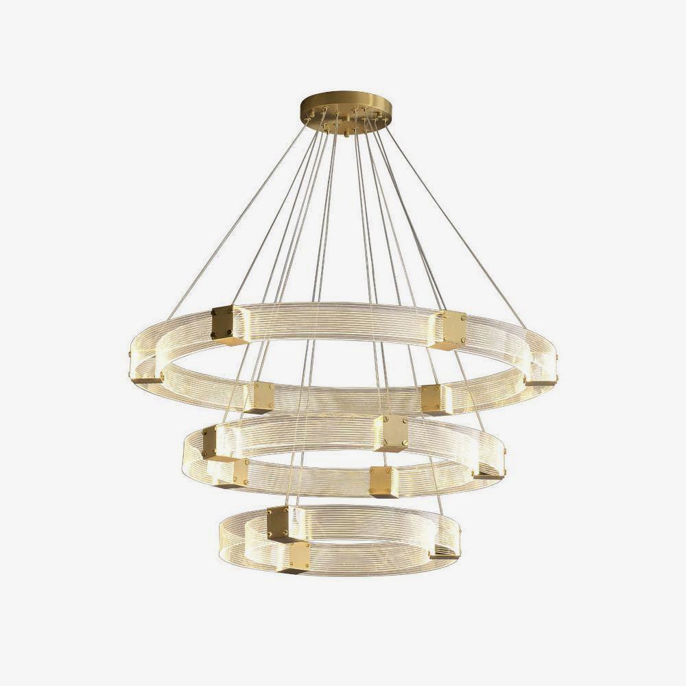 Parallel LED Chandelier Chandelier
