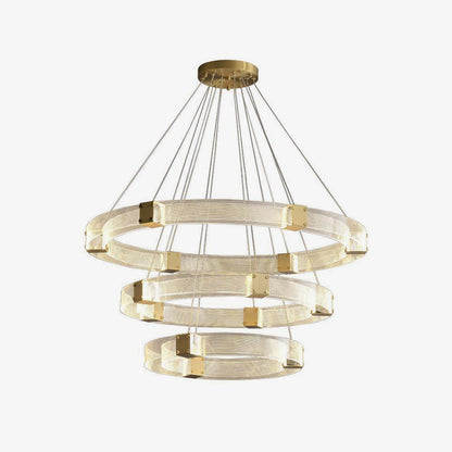 Parallel LED Chandelier Chandelier