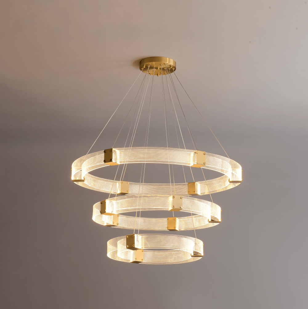 Parallel LED Chandelier Chandelier