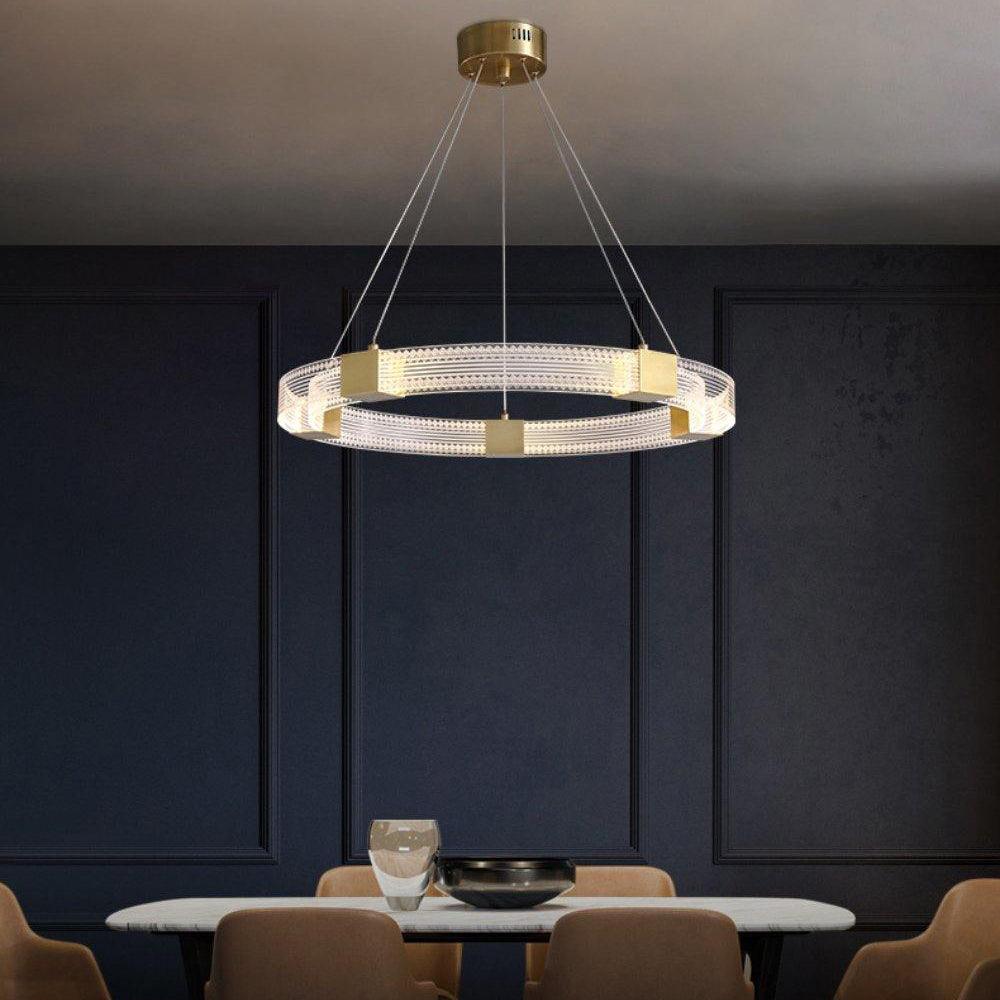 Parallel Ring LED Chandelier Chandelier