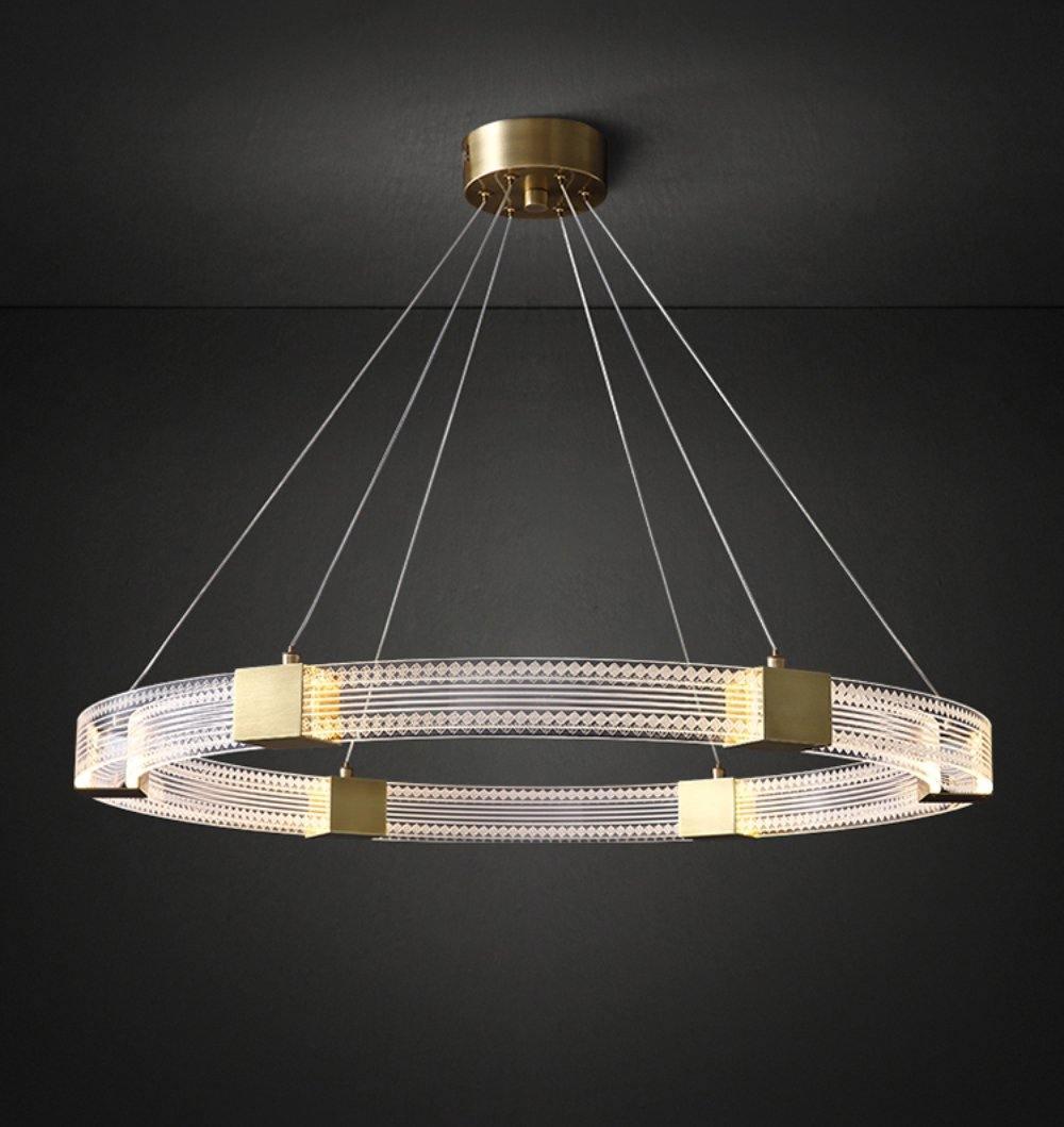 Parallel Ring LED Chandelier Chandelier