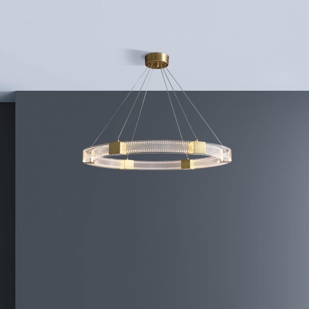 Parallel Ring LED Chandelier Chandelier