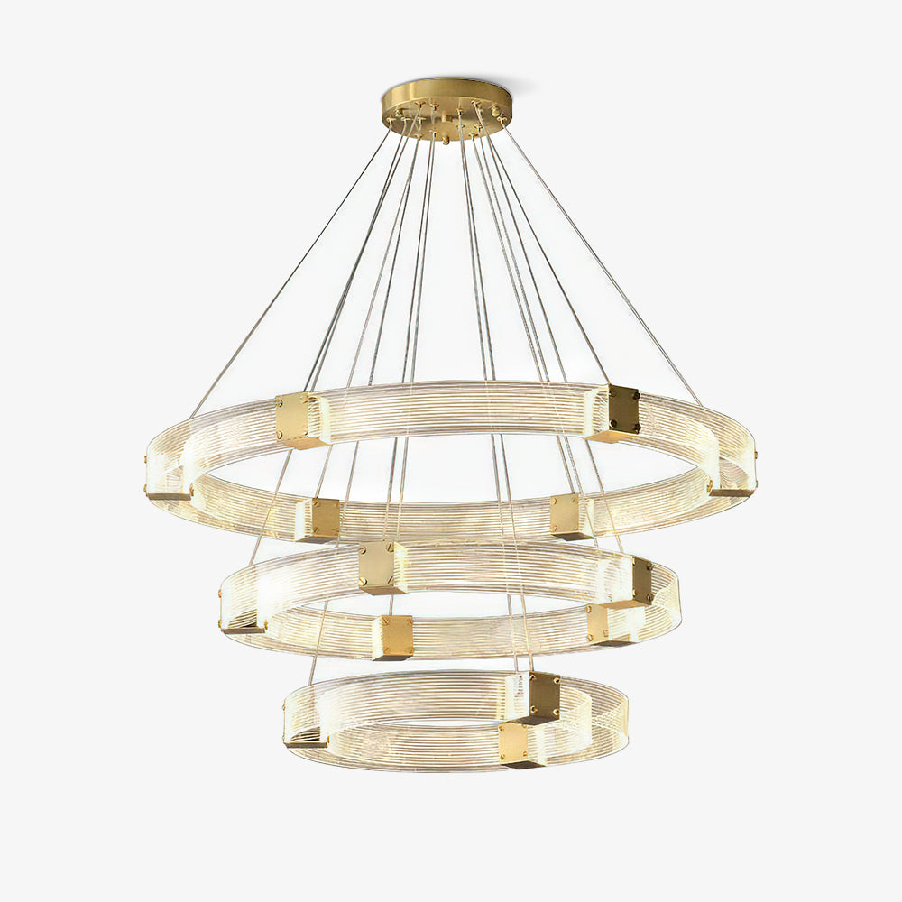 Parallel LED Chandelier Chandelier