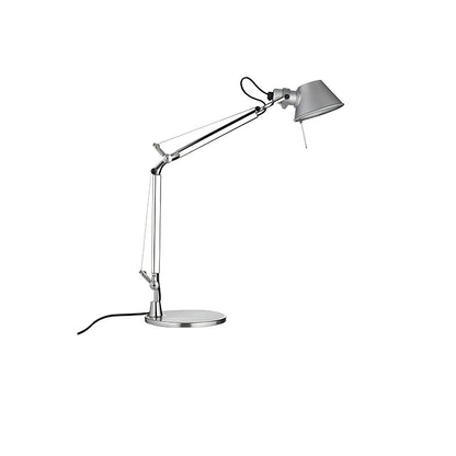 Parete Table Lamp Dia 8.3″ x L 9.8″+9.8″ / Dia 21cm x L 25cm + 25cm / Foggy Silver / US Plug Table lamp