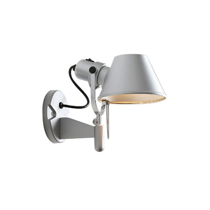 Parete Wall Lamp W 10.2″ x H 7.9″ / W 26cm x H 20cm / Foggy silver Wall lamp