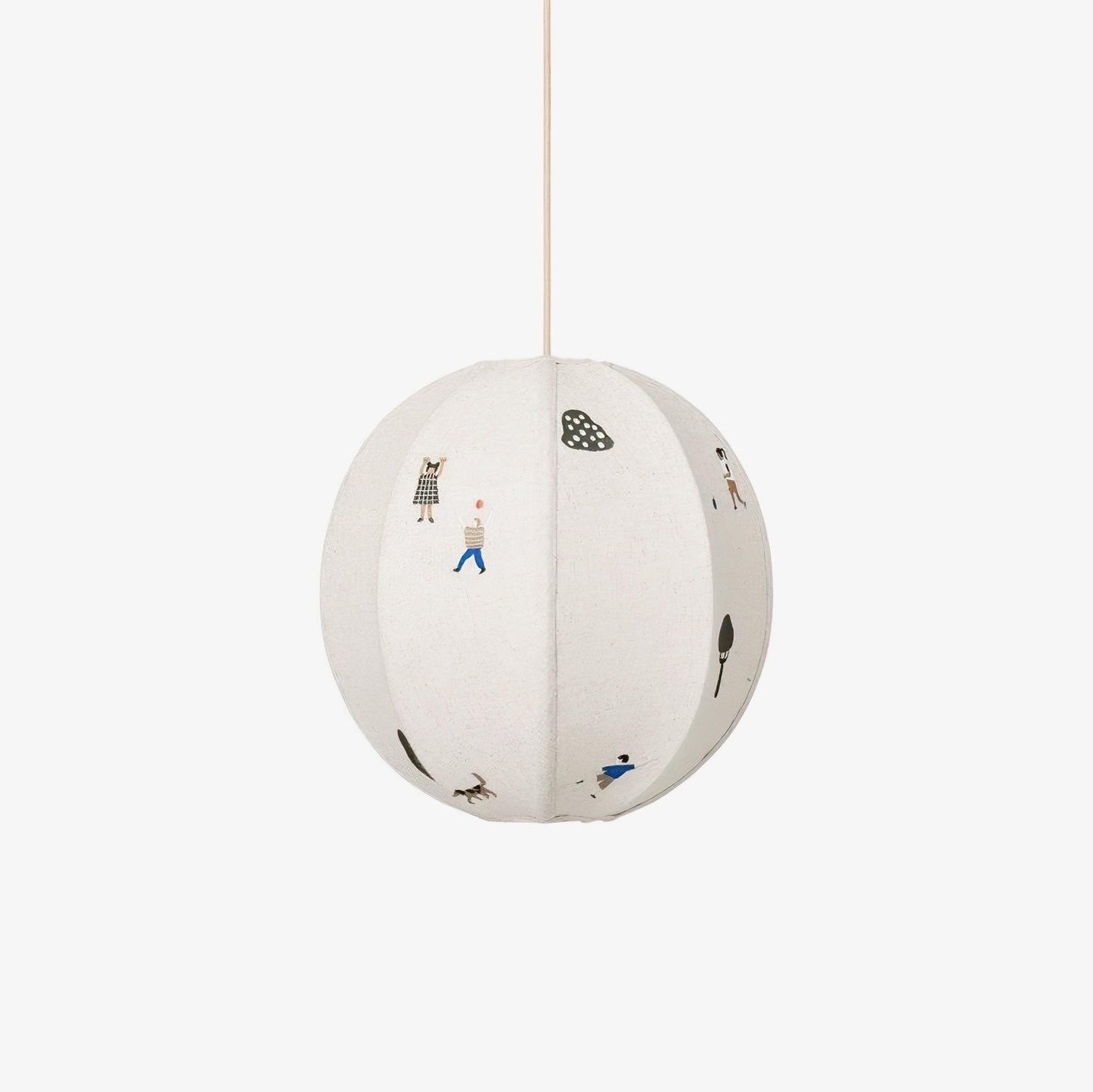 Park Embroidered Textile Pendant Lamp Pendant light
