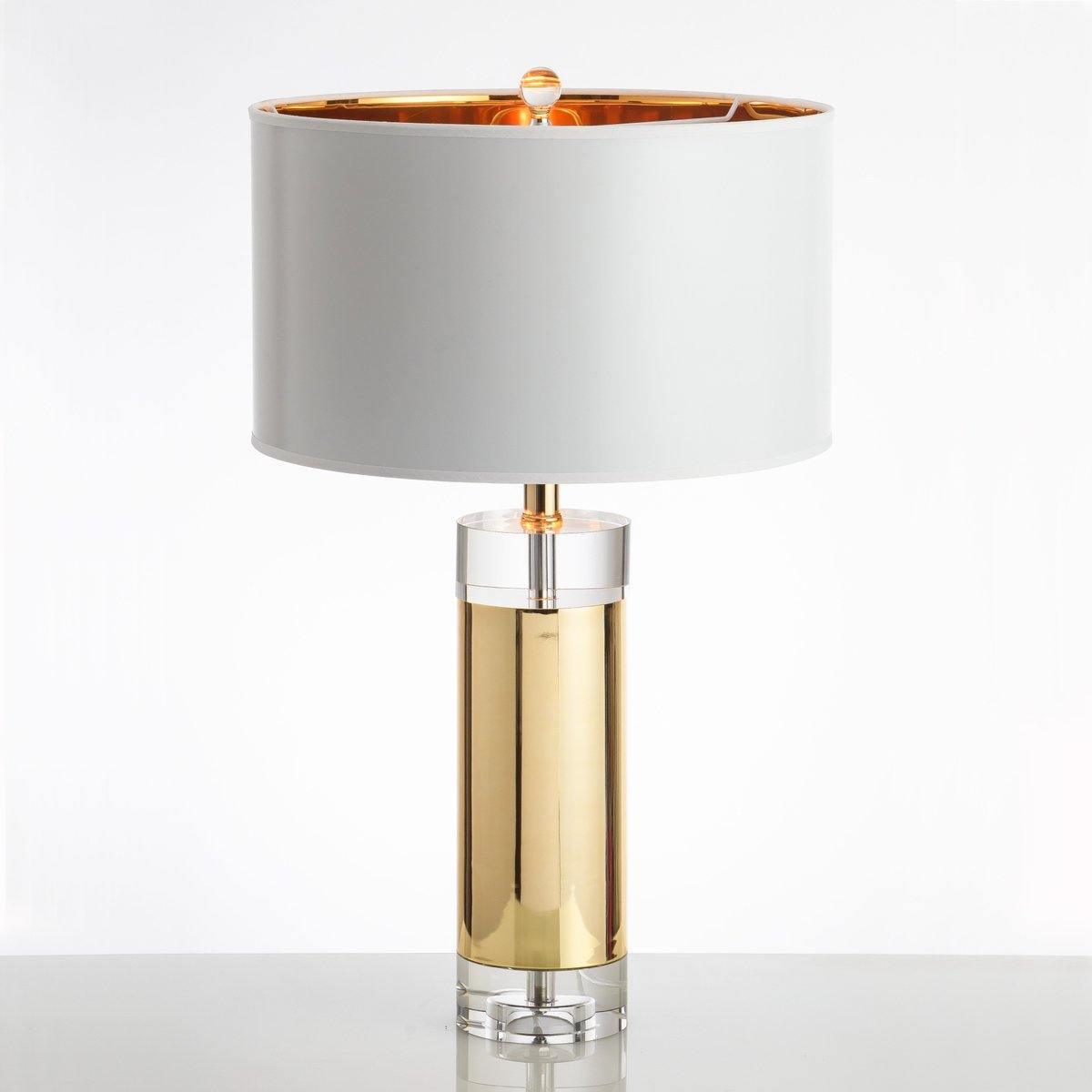 Parker Table Lamp Dia 15″ x H 26.4″ / Dia 38 cm x H 67 cm / Gold / US Plug Table lamp
