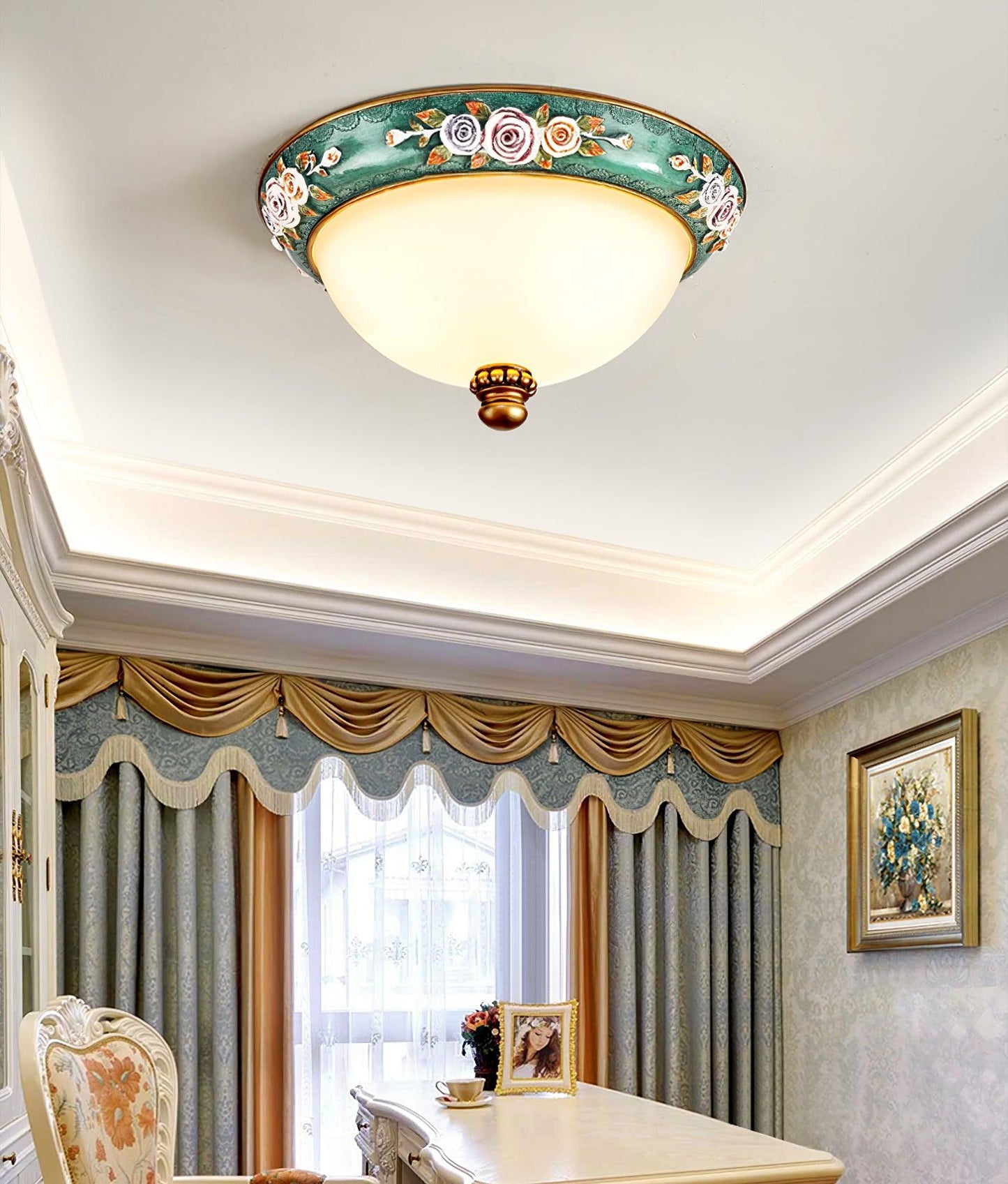 Pastoral Bowl Ceiling Light Ceiling lamp