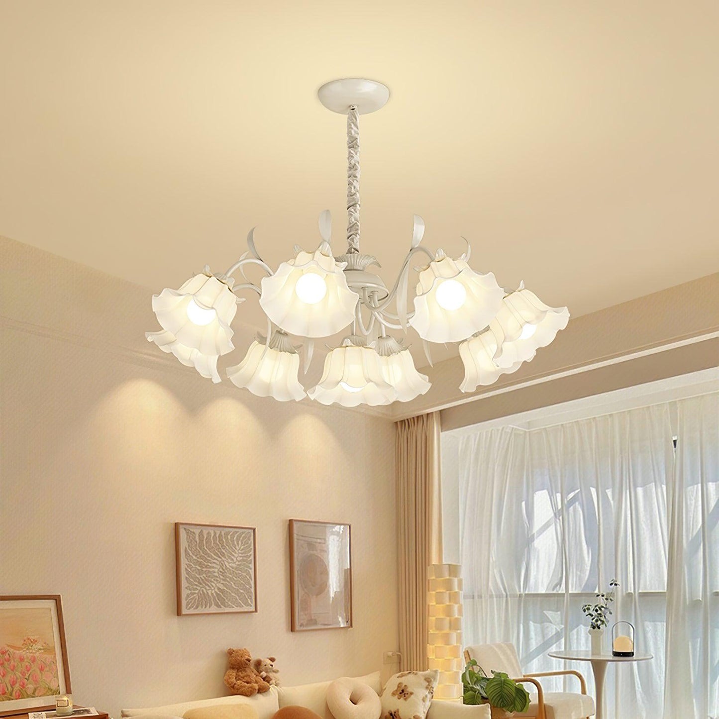 Pastoral Flower Chandelier Chandelier