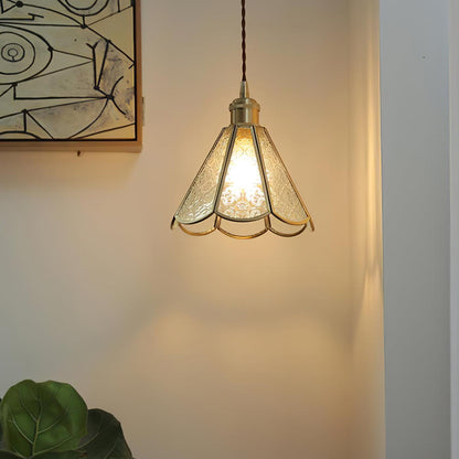 Patterned Glass Pendant Lamp Pendant light