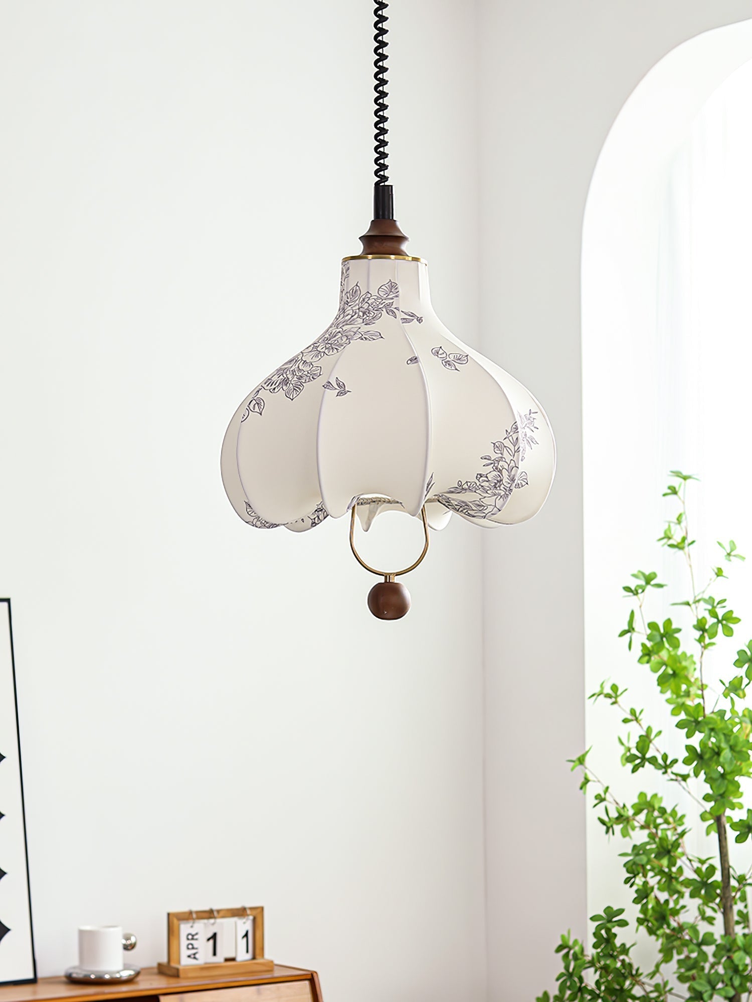 Pear Fabric Pendant Lamp Pendant light