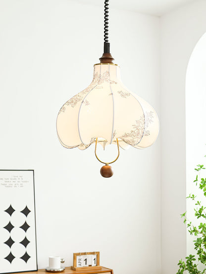 Pear Fabric Pendant Lamp Pendant light