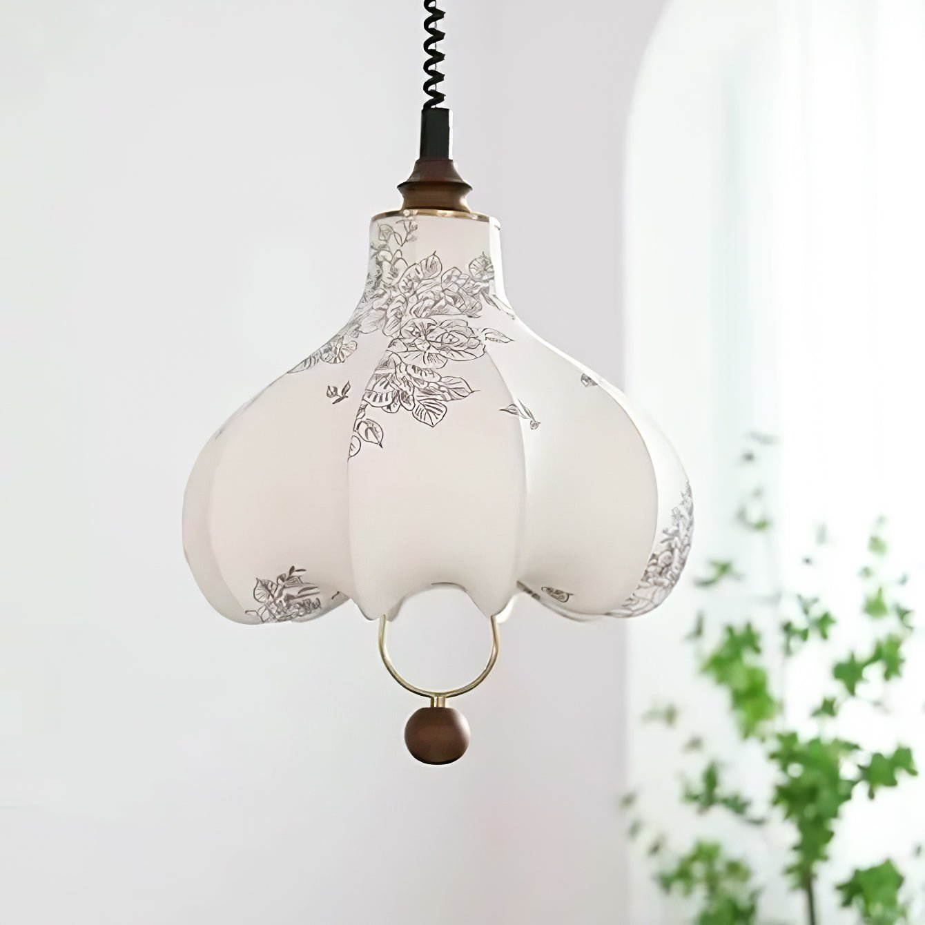 Pear Fabric Pendant Lamp Pendant light