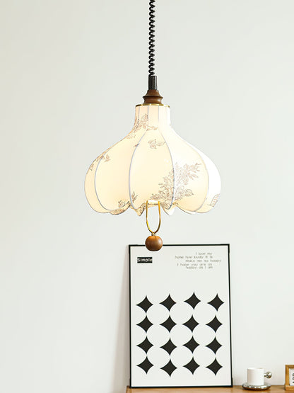 Pear Fabric Pendant Lamp Pendant light
